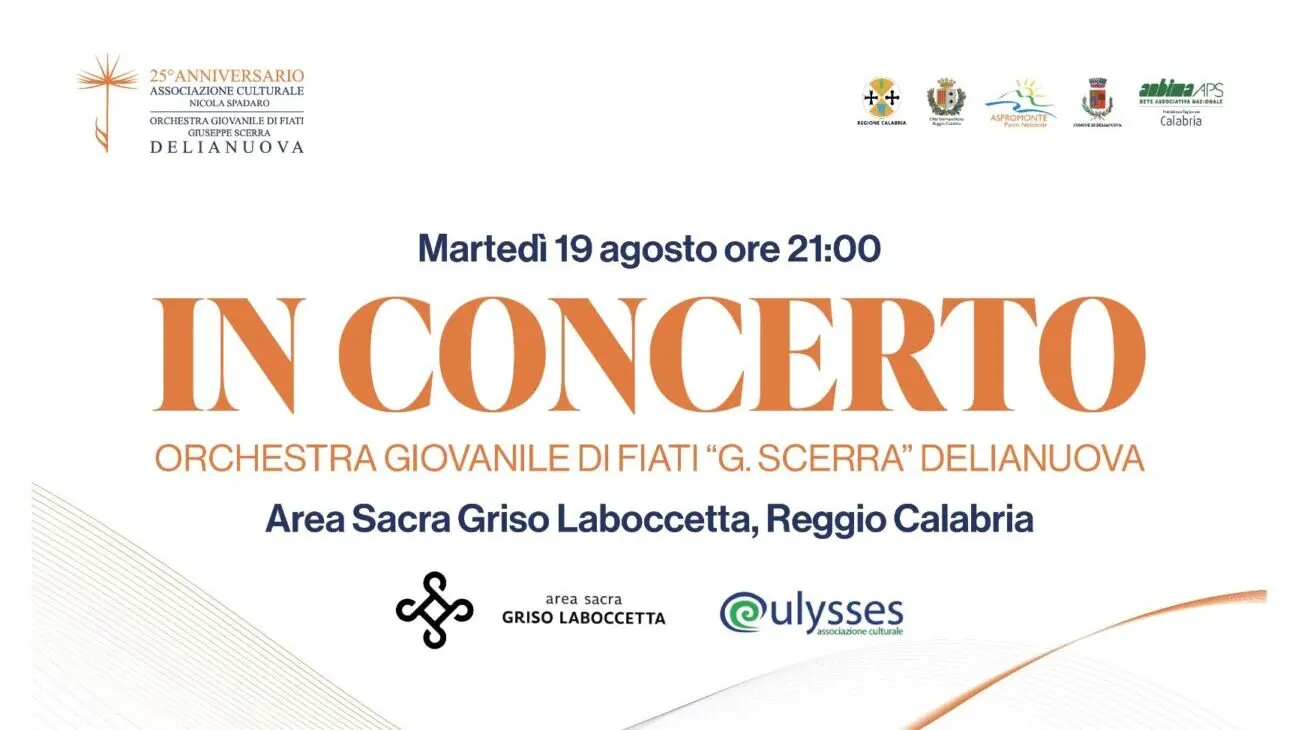 L'orchestra di fiati G. Scerra di Delianuova in concerto a Reggio