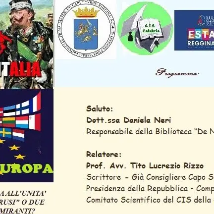 Reggio, il 19 agosto conferenza promossa dal Cis della Calabria