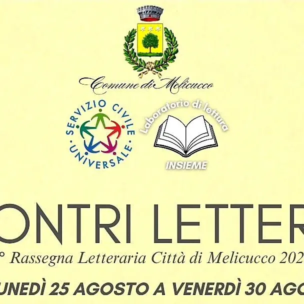 Melicucco, al via la 1ª Rassegna Letteraria: cinque serate con grandi autori