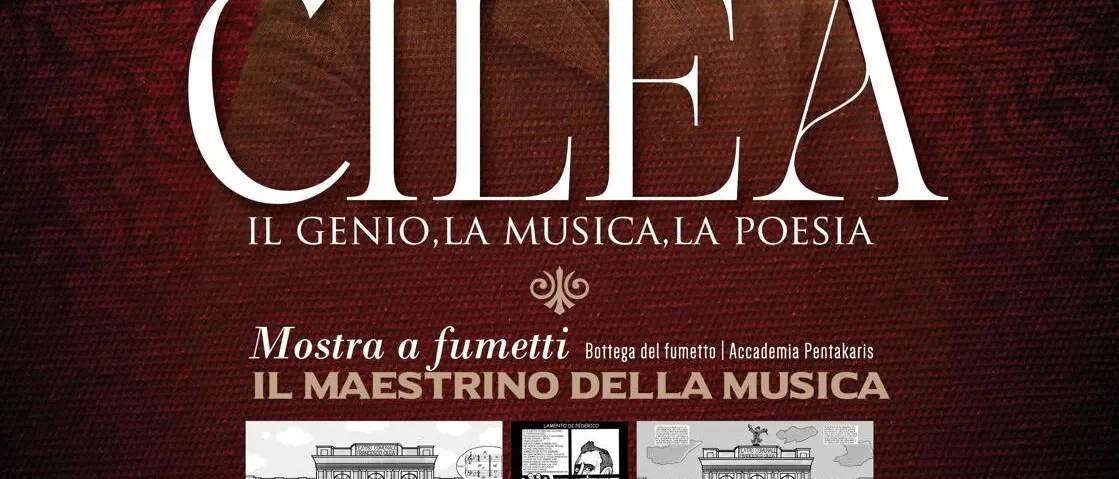 Un viaggio a fumetti per raccontare Francesco Cilea: al via la mostra nel foyer del Comunale