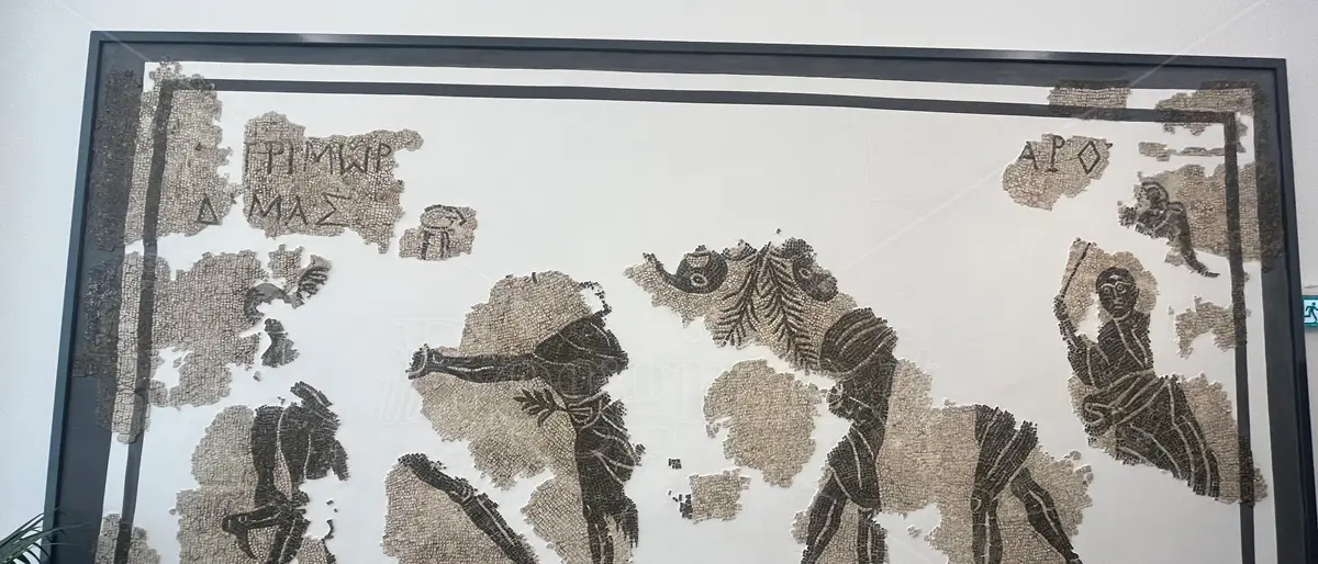 Al Museo la Reggio Romana rivive nel mosaico Guarna - FOTO e VIDEO