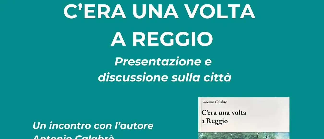 Reggio, a piazza Orange la presentazione del libro \"C'era una volta a Reggio\" di Antonio Calabrò