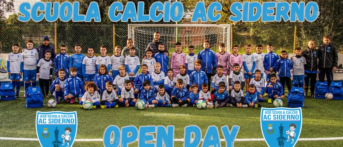 Scuola calcio Siderno, ecco le date degli open Day