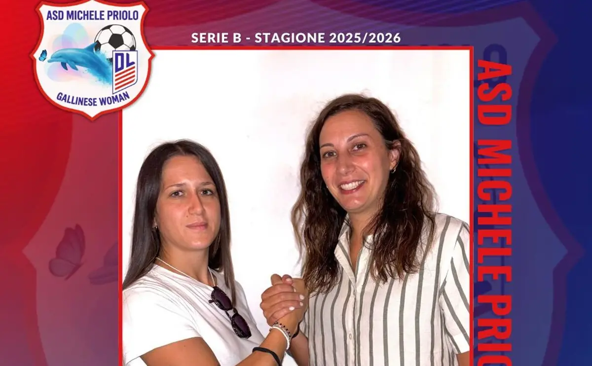 Calcio a 5, l'asd Michele Priolo Gallinese Woman affida la guida tecnica al duo Cacciola-Florio
