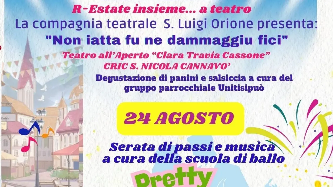 Cannavò, al via “R-Estate nei Borghi”: due giorni di arte, tradizione e spettacolo