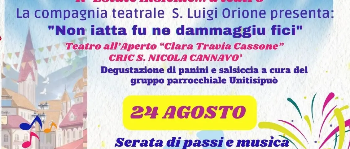Cannavò, al via “R-Estate nei Borghi”: due giorni di arte, tradizione e spettacolo