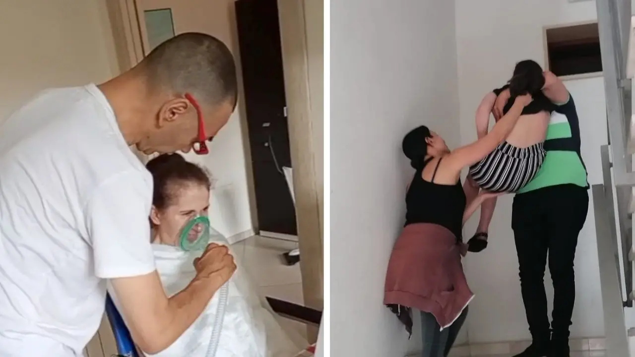 Taurianova, la drammatica richiesta di Sabrina, affetta da Sla e assistita dal marito malato oncologico: «Voglio l’eutanasia»