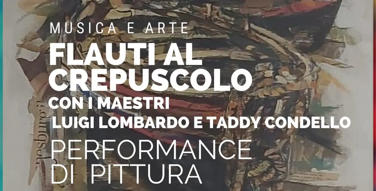 Reggio, stasera al circolo Nautico Flauti al Crepuscolo e performance di Pittura