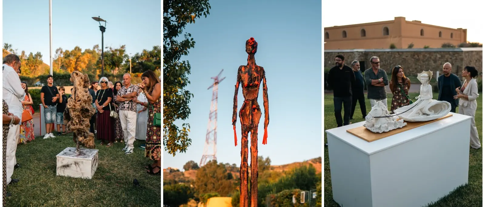 “Miti dello Stretto”, ad Altafiumara il Parco degli Artisti trasforma leggende e simboli in opere contemporanee - FOTO