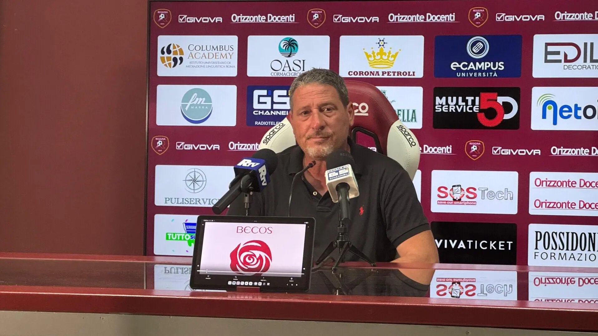 Verso Reggina-Vibonese, Trocini: «La squadra è pronta. In campo per vincere il campionato»