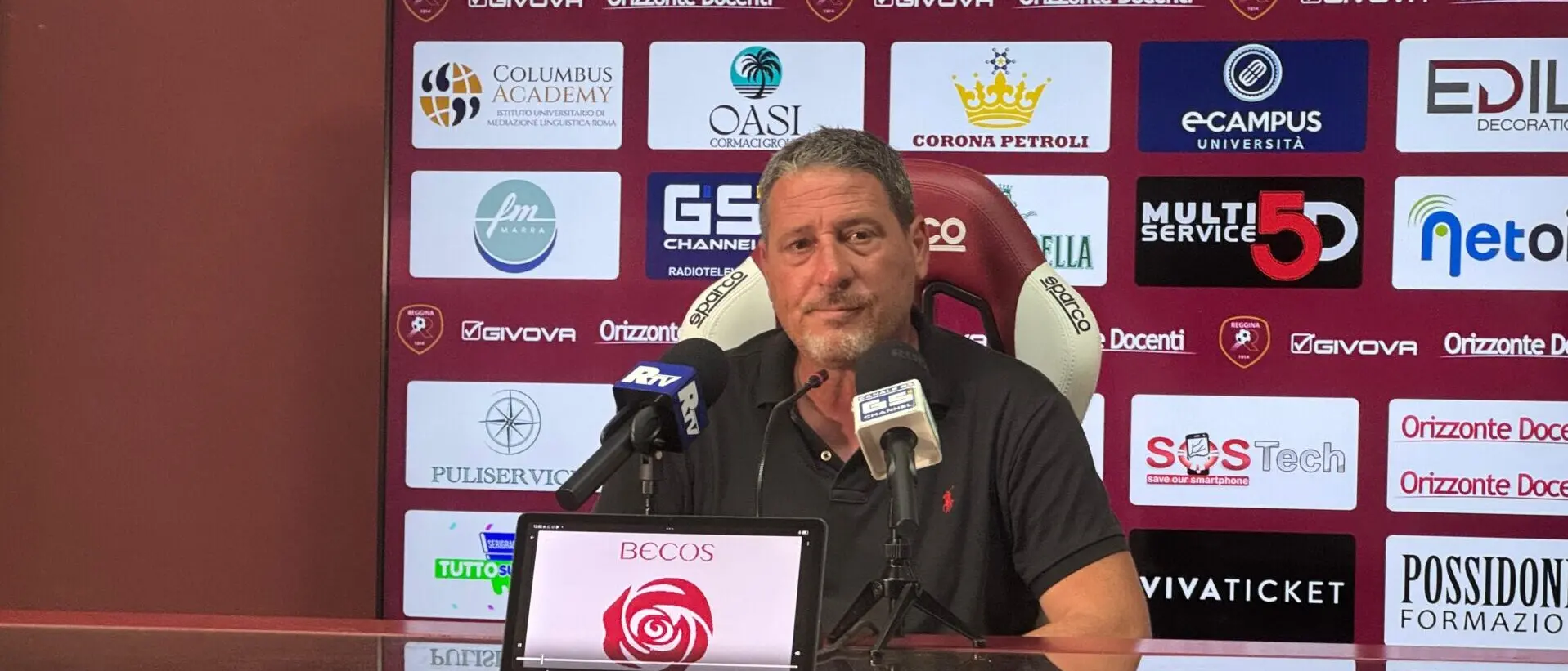 Verso Reggina-Vibonese, Trocini: «La squadra è pronta. In campo per vincere il campionato»