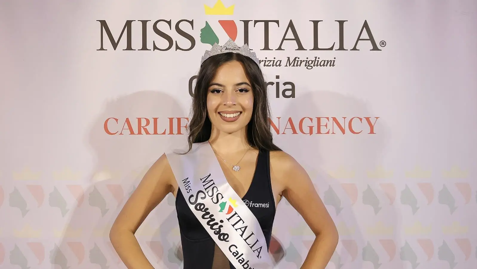 Miss Italia Calabria ha incoronato la reggina Adriana Tetto Miss Sorriso Calabria 2025