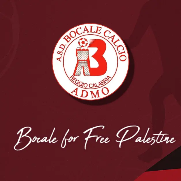 Il Bocale Calcio ADMO aggiunge la bandiera della Palestina sulle divise ufficiali