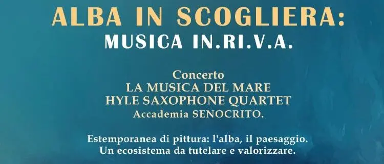 Capo Bruzzano, al via l'evento \"Alba in Scogliera: Musica In.Ri.V.A\"