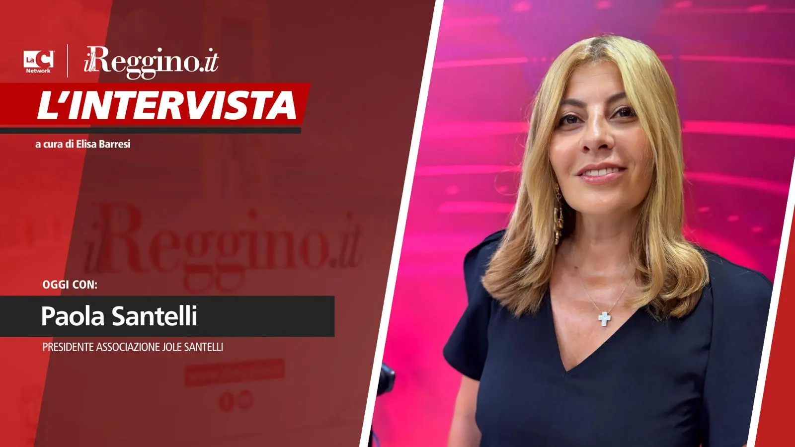 A TU PER TU | Paola Santelli: «Jole vive nei suoi progetti e nell'amore per la sua Calabria» - VIDEO