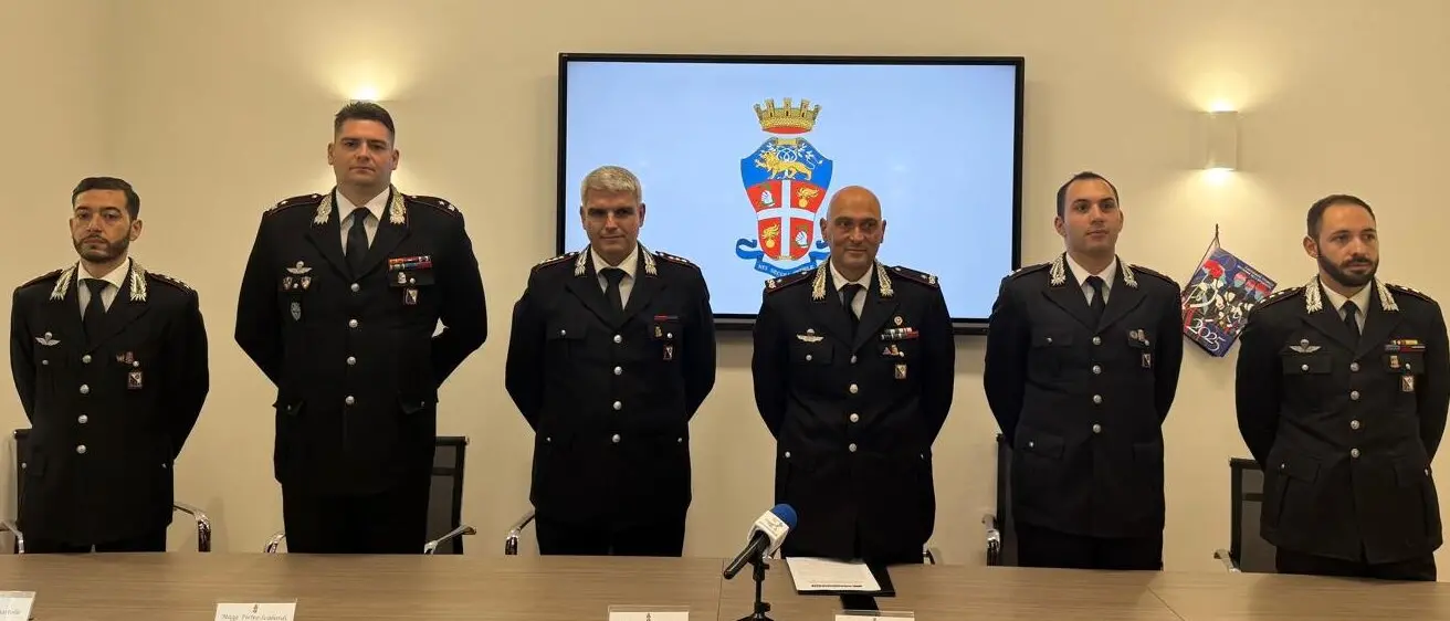 Carabinieri, cambi ai vertici nel reggino: il generale Totaro presenta i nuovi comandanti