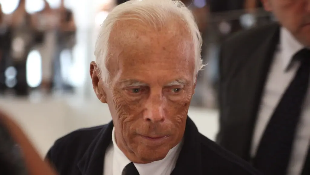 È morto Giorgio Armani