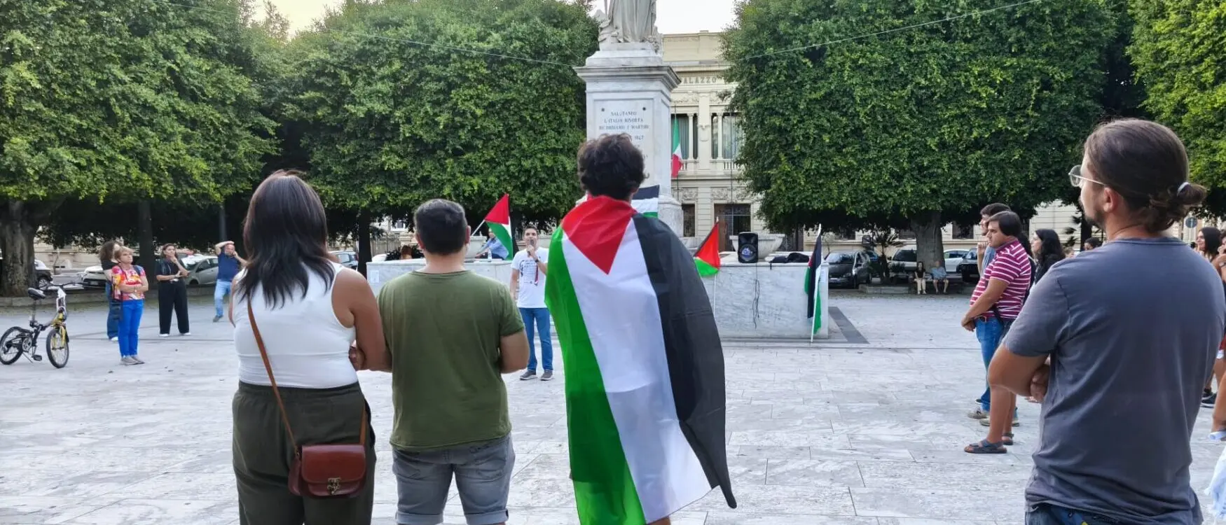 Global Sumud Flotilla, presidio a Reggio pro Palestina: cresce la rete di solidarietà - FOTO