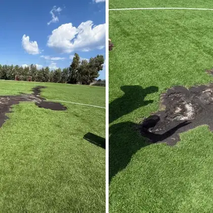 Ardore, atto vandalico al campo “Vescovado”. Il presidente Mirarchi: «Un campo di calcio è un luogo sacro»