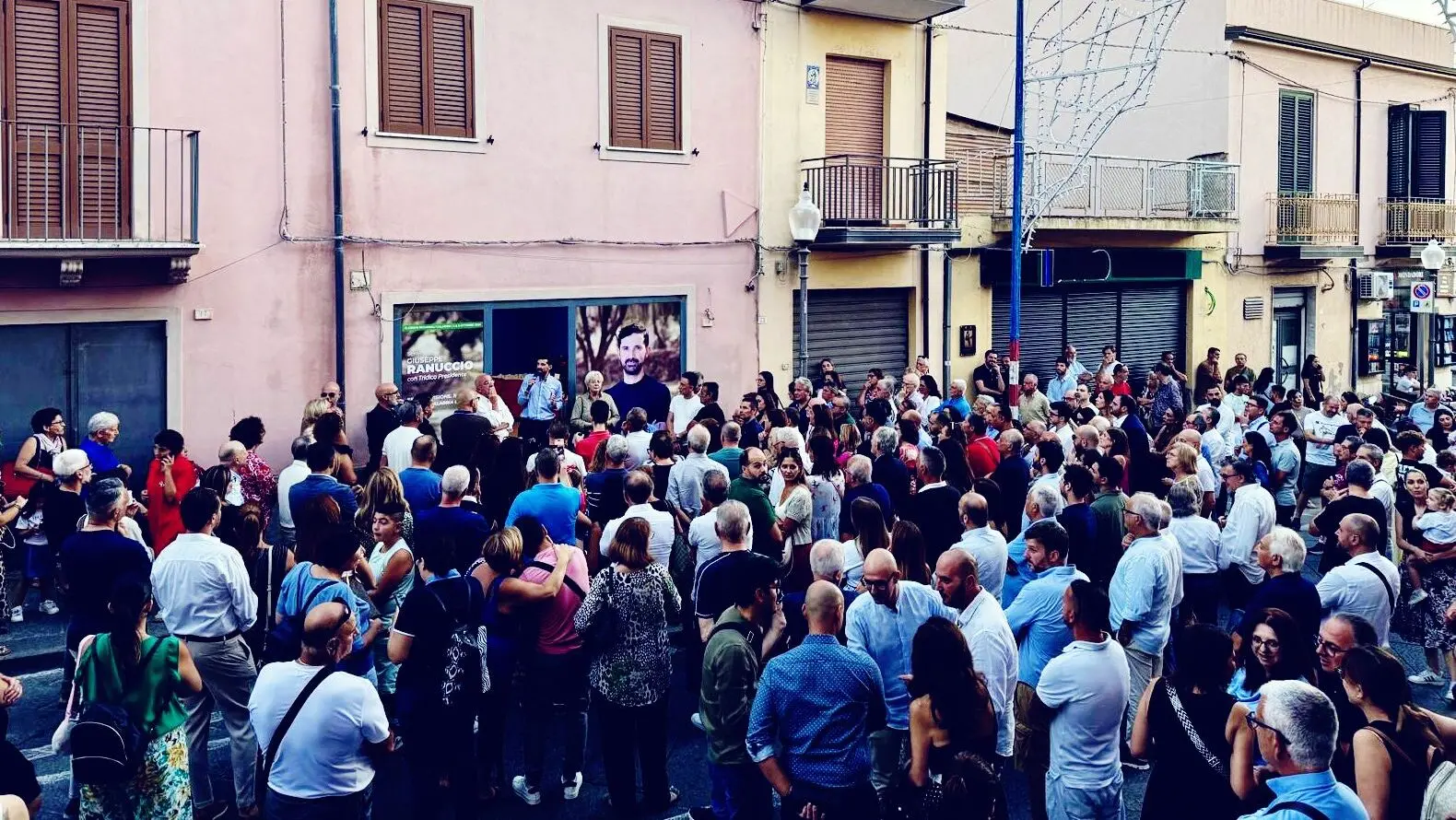 Palmi, inaugurata la sede elettorale del sindaco Ranuccio