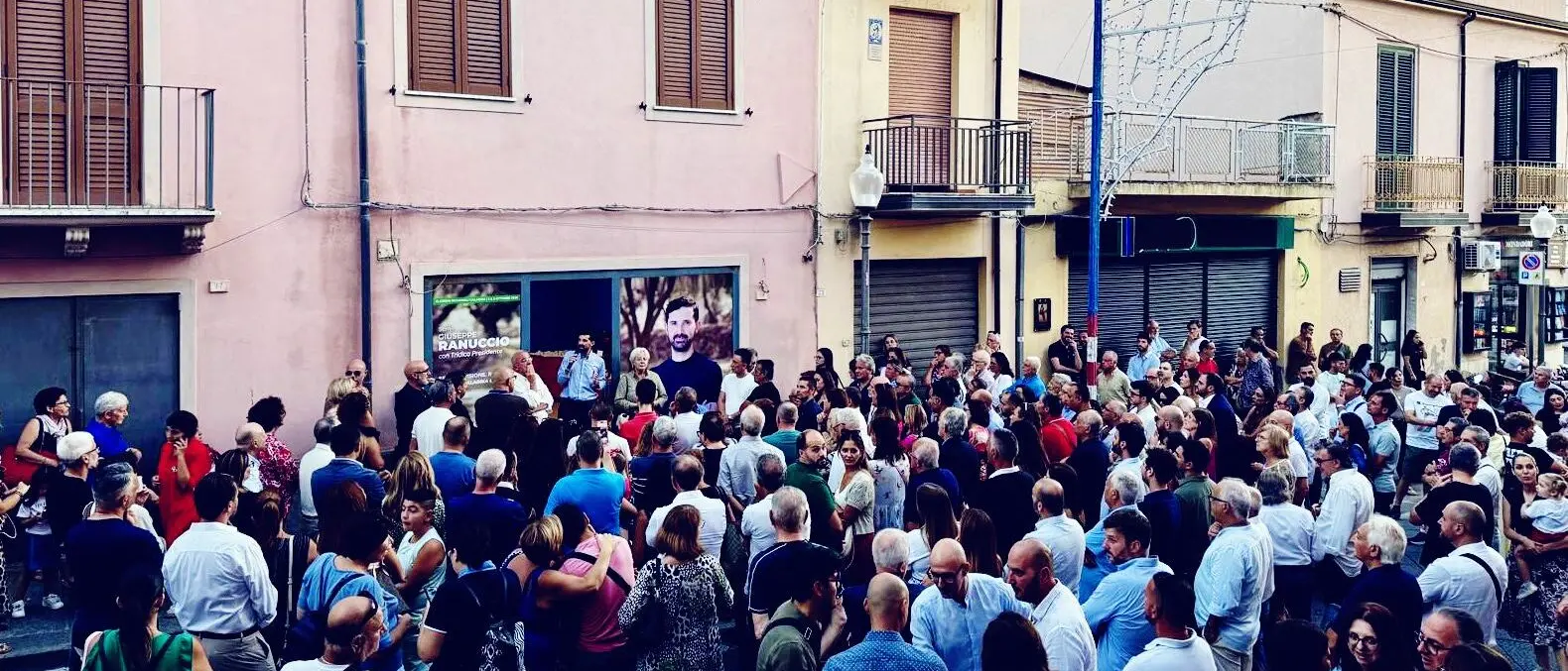 Palmi, inaugurata la sede elettorale del sindaco Ranuccio