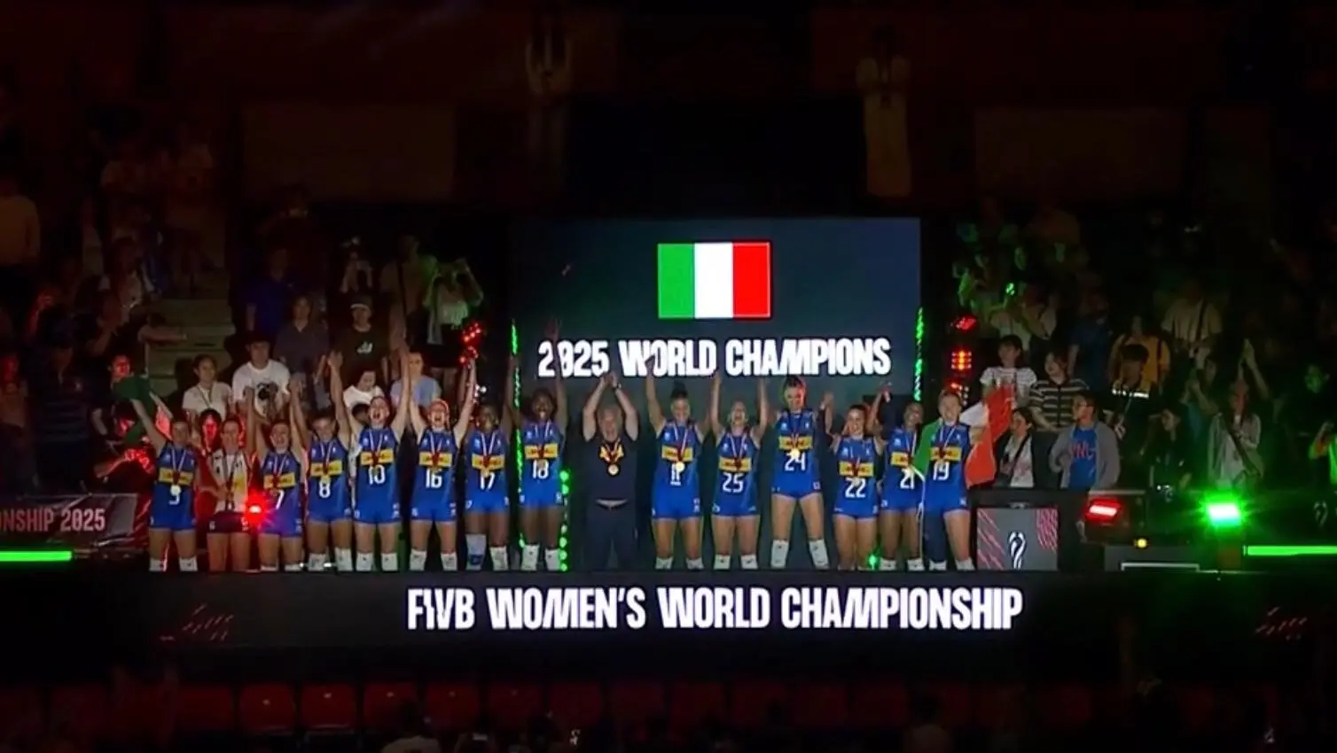 I Mondiali Volley Thailandia 2025 si tingono di Azzurro, le atlete di Velasco battono la Turchia al tie break