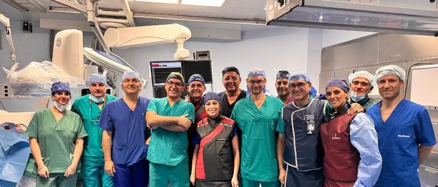 Reggio, al Gom il primo impianto in Calabria di defibrillatore cardiaco extravascolare