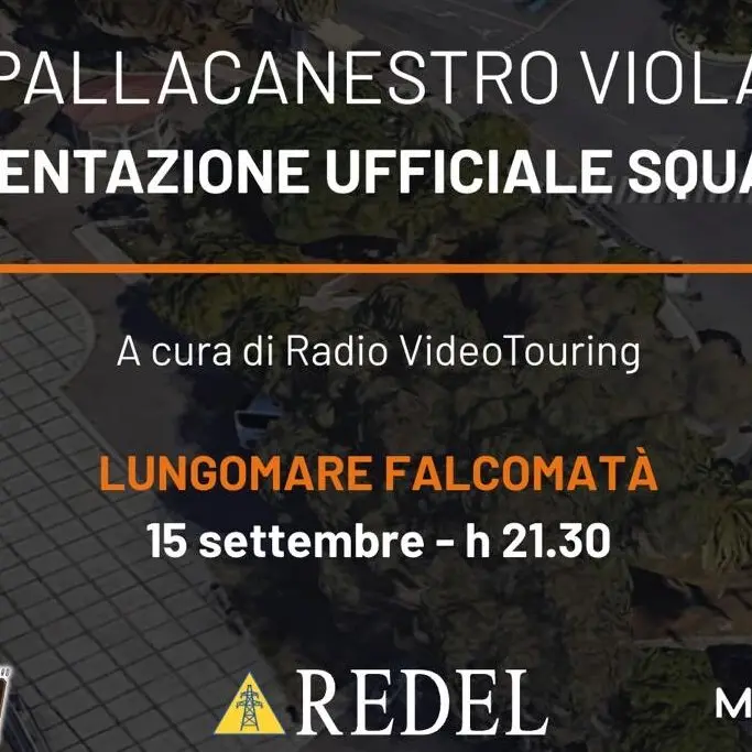 Reggio basket, la Viola si presenta alla città sul Lungomare Falcomatà