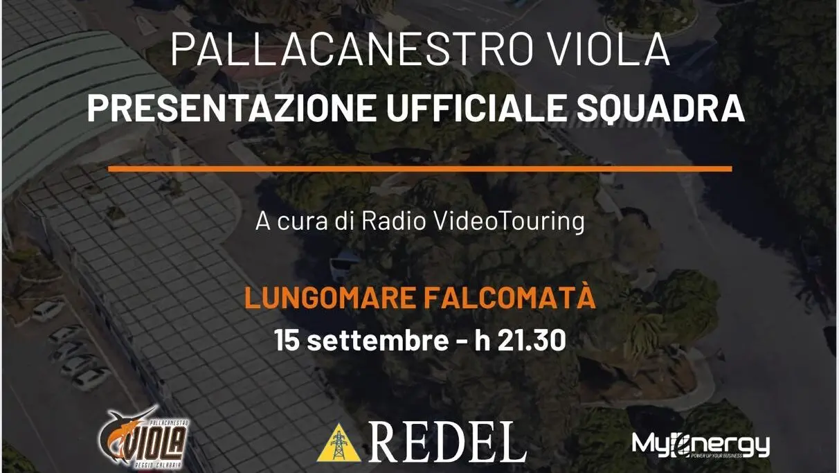 Reggio basket, la Viola si presenta alla città sul Lungomare Falcomatà