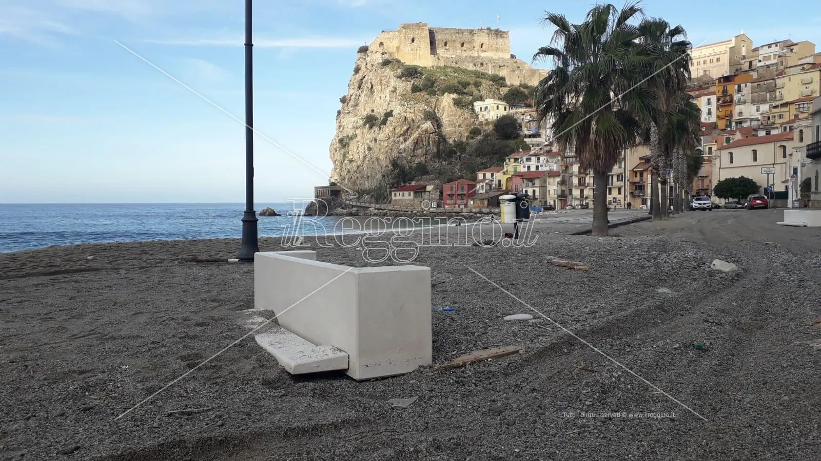Quel che resta della perla della costa viola dopo la mareggiata. Scilla e Bagnara distrutte