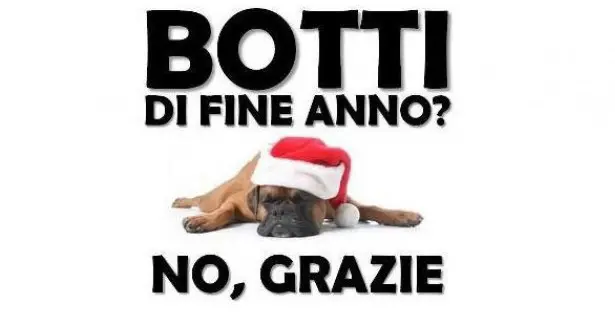 Vietati i botti e i fuochi d'artificio per tutto il periodo natalizio