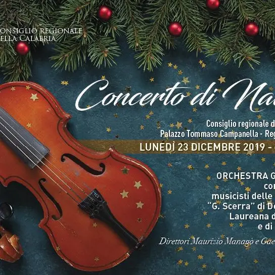 A Palazzo Campanella il concerto di Natale con le orchestre provinciali