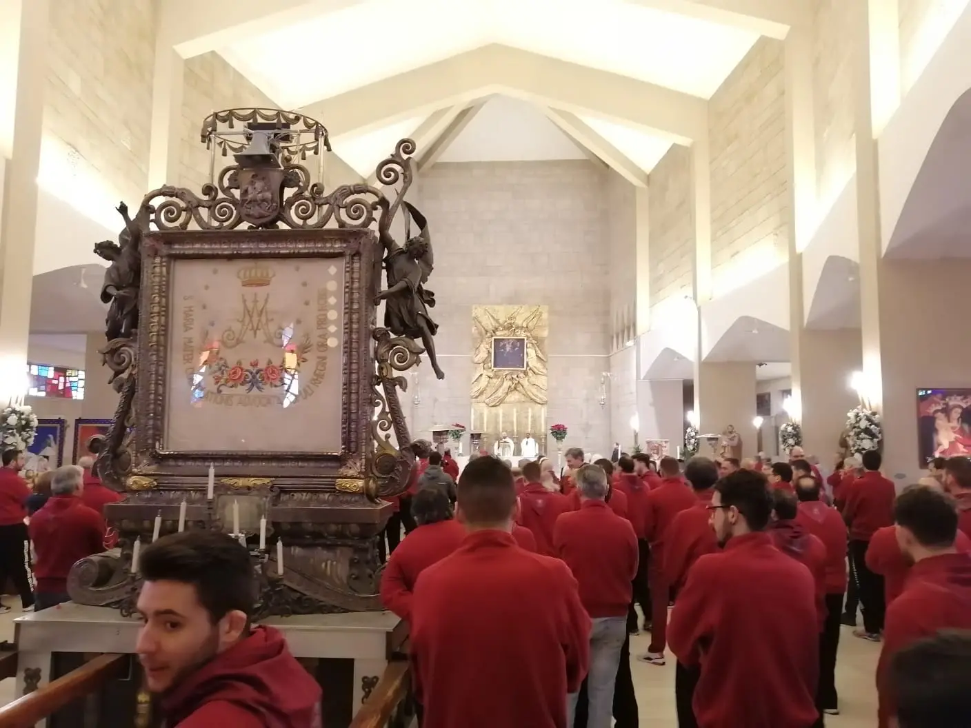 La Vara della Madonna trasloca, al via le operazioni di trasferimento per il restauro