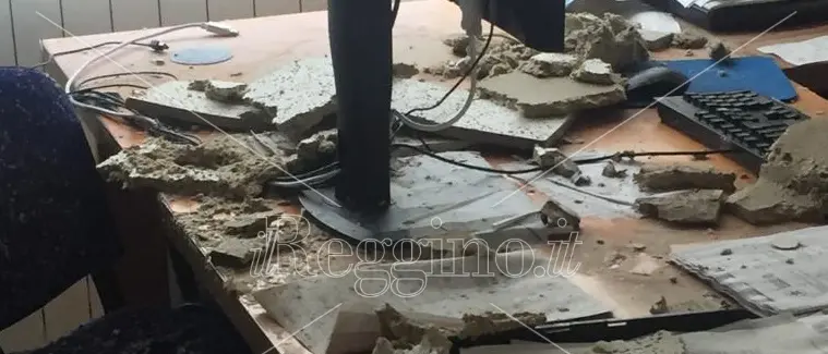 Ufficio dogane di Reggio Calabria distrutto dal maltempo