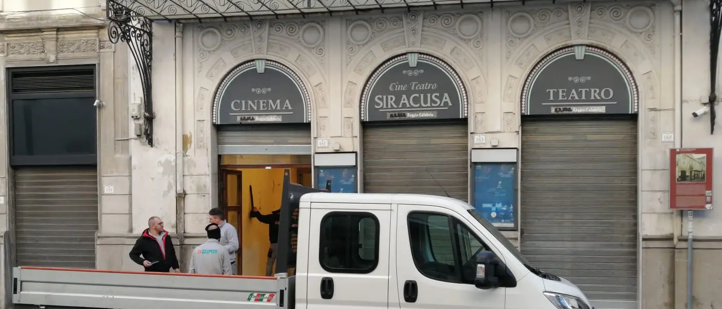 \"Teatro Siracusa\": sono cominciati stamattina i lavori per la riapertura