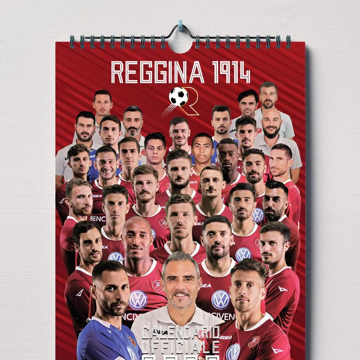 Arriva il calendario amaranto. Dodici mesi di Reggina