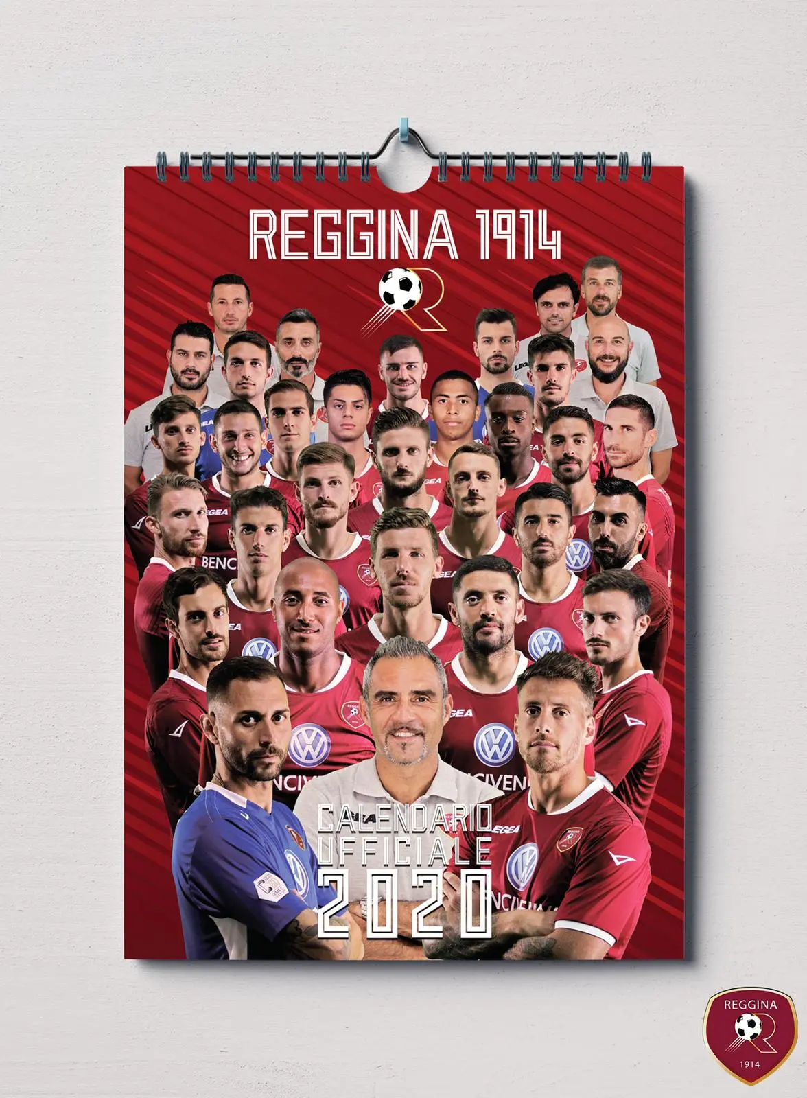 Arriva il calendario amaranto. Dodici mesi di Reggina