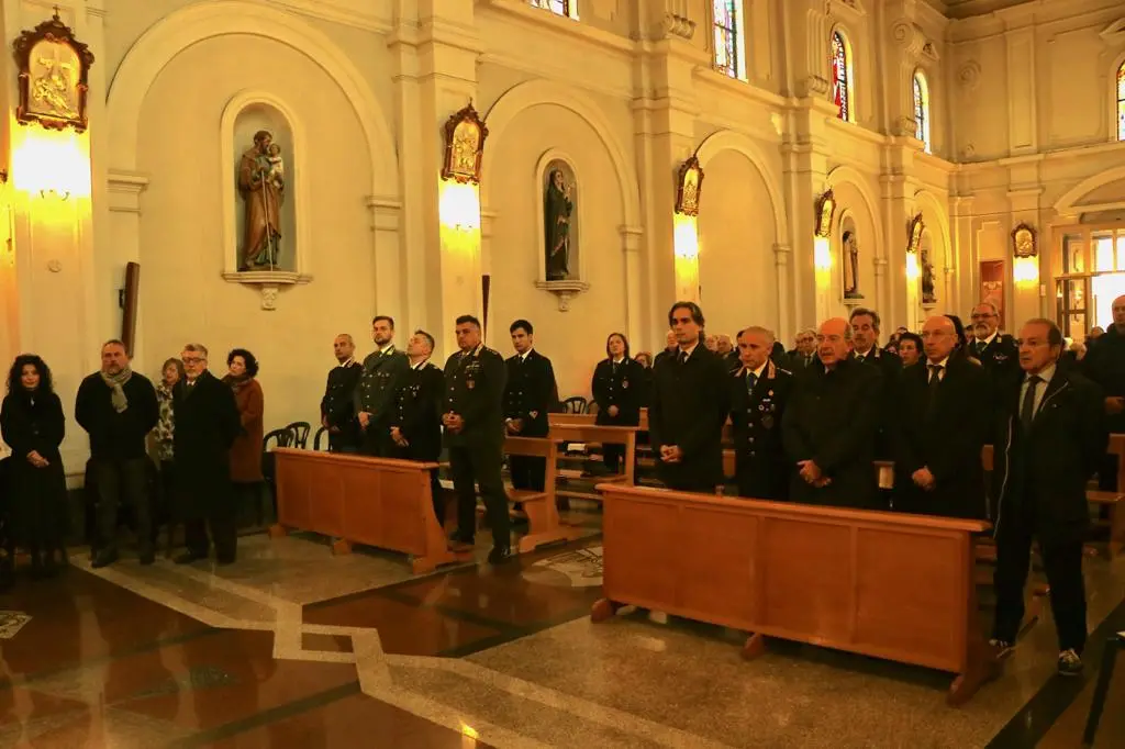 Morosini celebra la messa di San Sebastiano protettore della polizia municipale