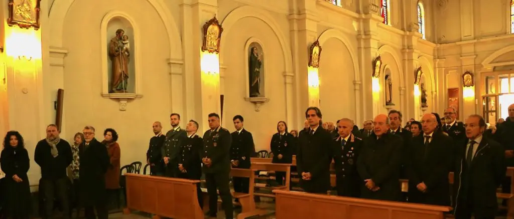 Morosini celebra la messa di San Sebastiano protettore della polizia municipale