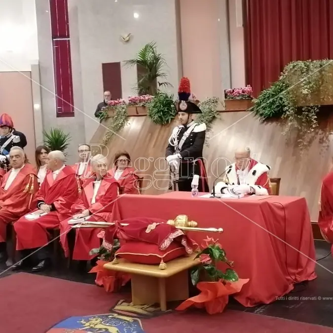 Inaugurazione anno giudiziario, Gerardis: «'Ndrangheta e grumi di potere inquinano le istituzioni»
