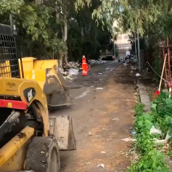 Reggio, la bonifica delle micro discariche arriva a Pentimele