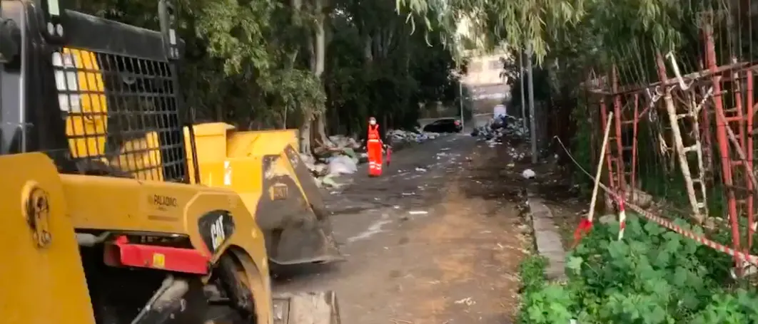 Reggio, la bonifica delle micro discariche arriva a Pentimele