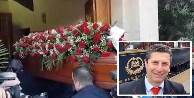 Treno deragliato, ai funerali di Giuseppe Cicciù lacrime e applausi