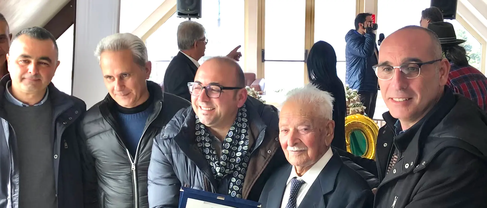 Atam festeggia i 100 anni di Demetrio Spanò, l'abbonato più longevo