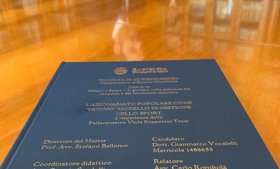 Alla \"Sapienza\" una tesi sull'esperienza della Viola