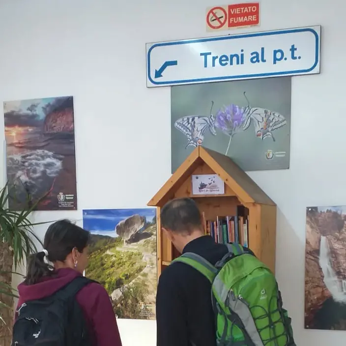 Santa Caterina, la stazione ferroviaria pulita dai volontari