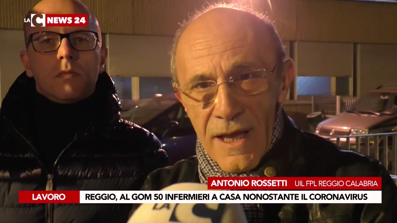 Coronavirus a Reggio, l'appello della Uil: «Senza infermieri non si può gestire l'emergenza»