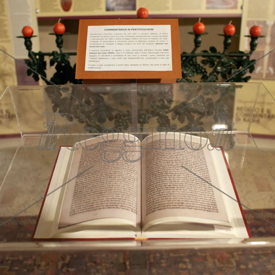 Castello Aragonese, in mostra permanente il commentario di Rashi