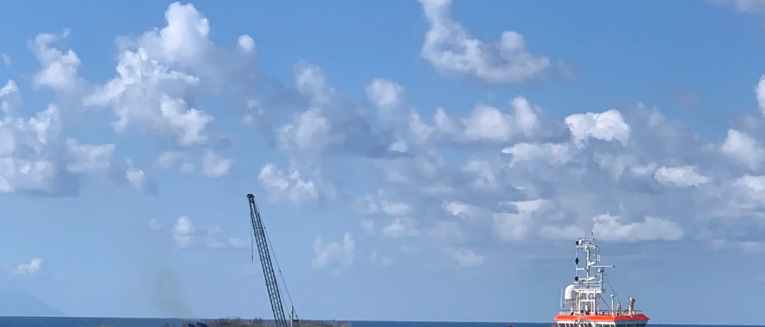 Porto di Gioia Tauro, manutenzione dei fondali in corso