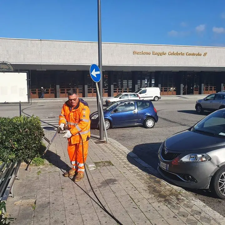 Coronavirus, in corso in città le operazioni di igienizzazione